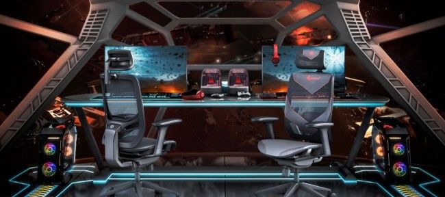 Esports Embroidered GT Gaming Chair Ergonomic Mesh Gaming Chairs 0