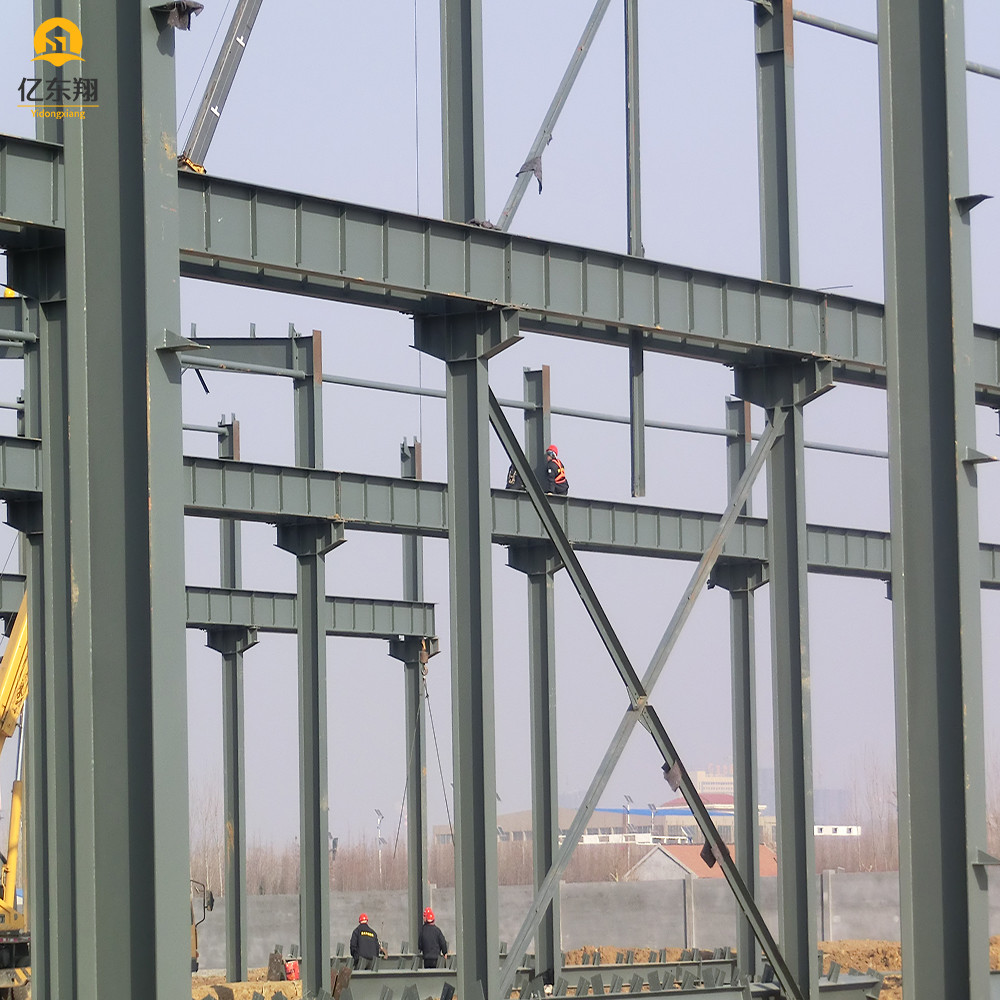 Industrial Lightweight Steel Frame Construction Prefabricated Steel Structure Building
