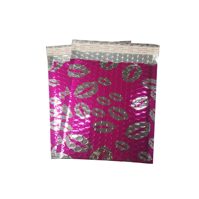 Customize Color Poly Metallic Bubble Padded Foil Postage Bag