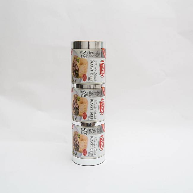 422mm width Printed Lidding Film Easy Peel For APET/PE tray seal to thermoforming film APET/PE