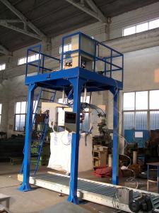 China Wheat / Corn / Rice Automatic Weighing And Bagging Machine For Ton Bag; 1000kg Bag Bagger on sale