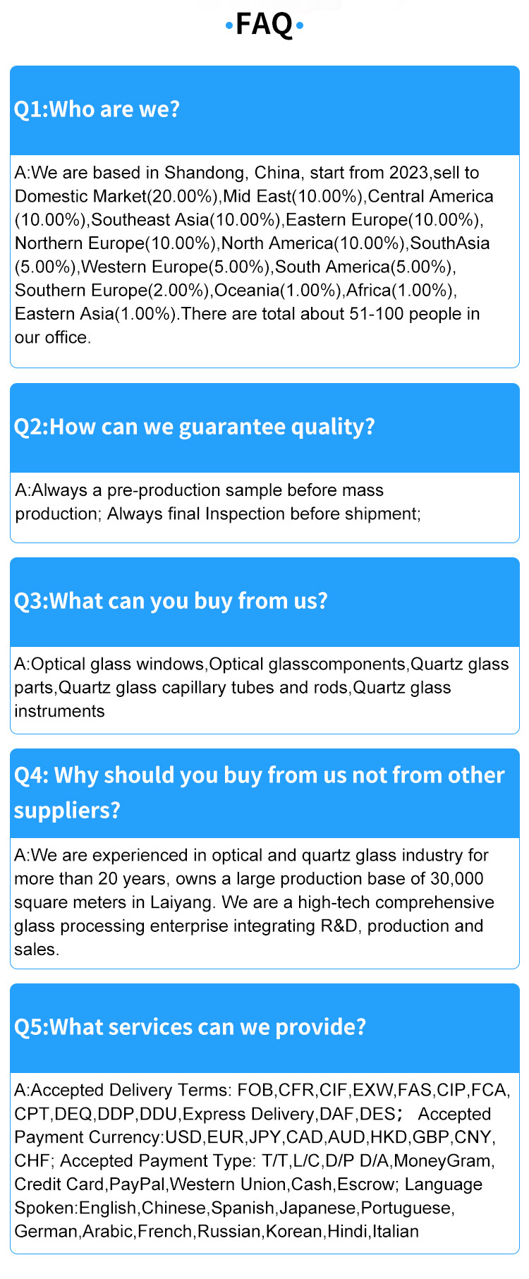 High Temperature Corrosion Resistant Clear Quartz Glass Rods Fused Silica Bars
