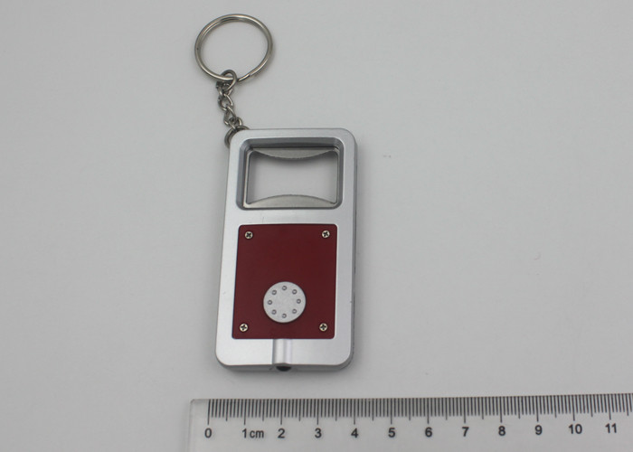 Multifunctional Automatic Bottle Opener Keyring With Flashlight , Electric Wine Opener