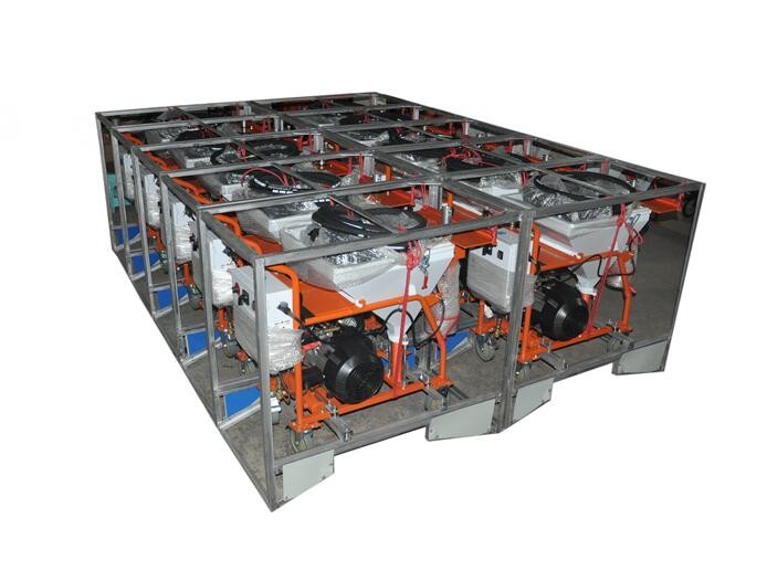 Safety Control Cement Sprayer Machine / Mortar Sprayer Cement Plastering Machine