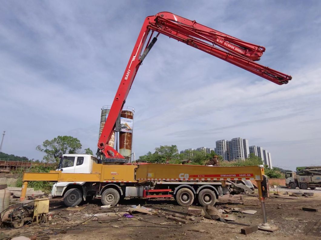 2020 Sy 56m Concrete Boom Pump Machine Equipment Used Concrete Pump Truck