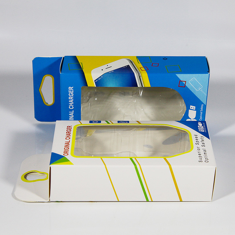 Custom Design Wireless Charger Packaging Fast Charger Paper Box Mobile Charger Packaging Gift Box
