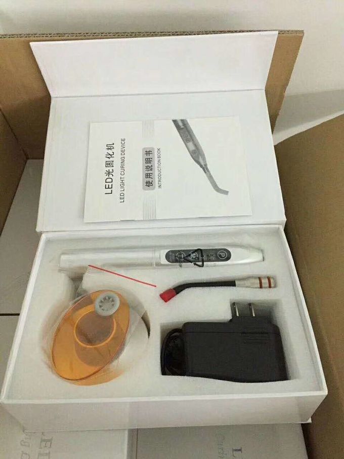 Digital Dental Curing Light Aluminum Wireless 1800mw