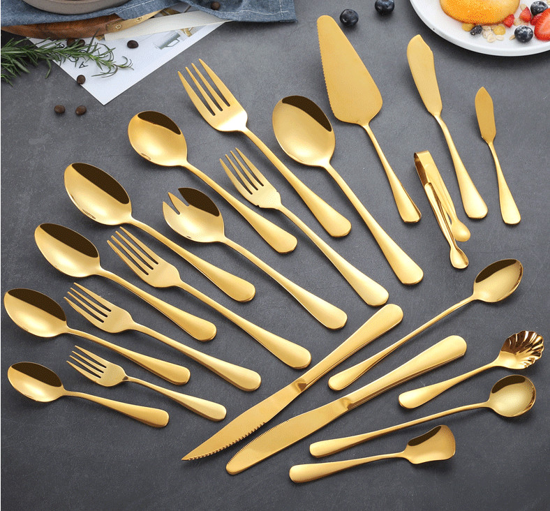China Supplier Stainless Steel Flatware Set/Kitchen Cutlery Whole Series