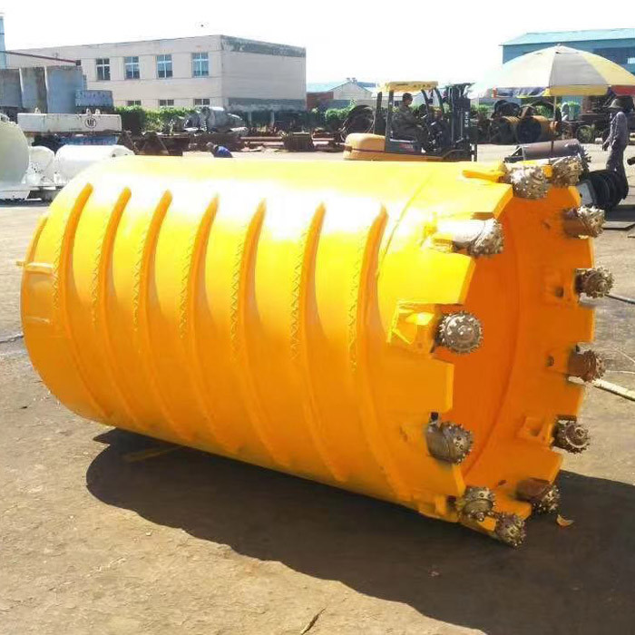 ISO Rock Drilling Bucket Core Barrel With Roller Bit , Core Barrel Bucket