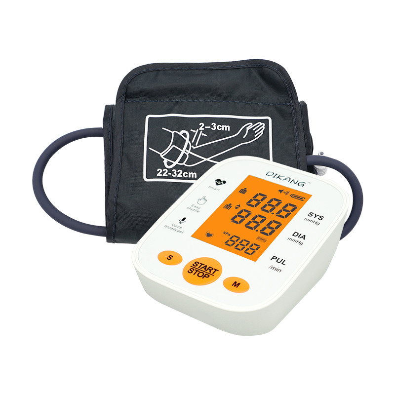 3.46in LCD Medical Portable Blood Pressure Cuff Bp Measuring Instrument USB Interface