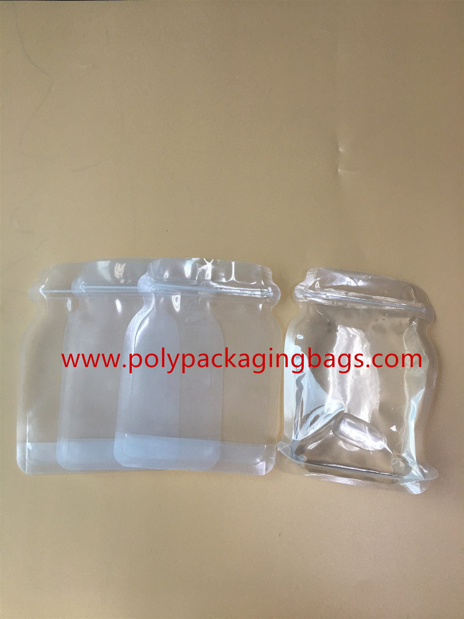 Clear Plastic Drinking Water Stand Up Pouch With Spout 1-10 Colors Gravure Printing