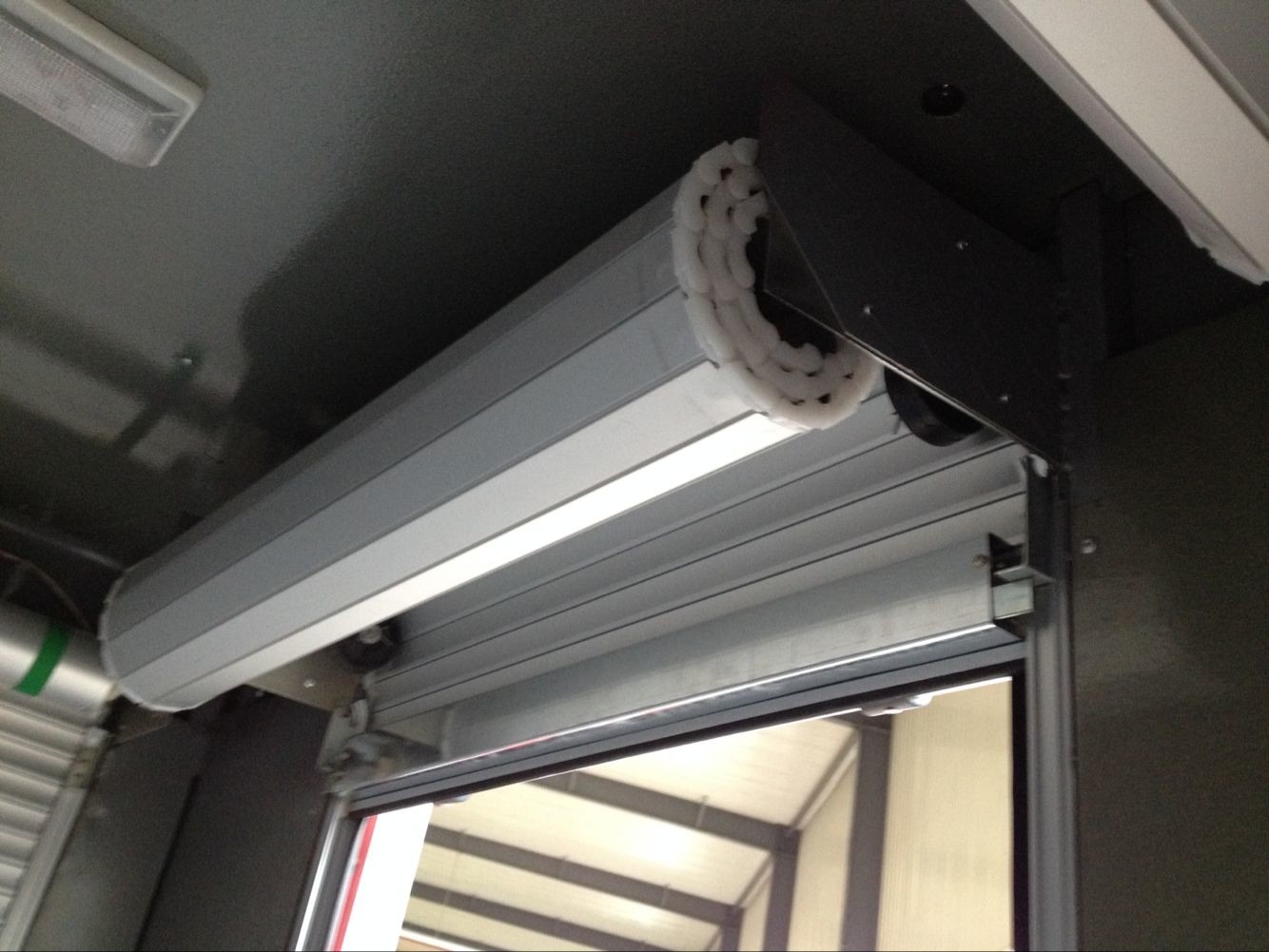 Fireproof Commercial Rolling Door Aluminium Roller Shutter for Vehicles Buildings