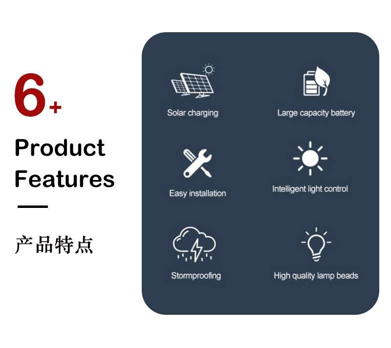 60W IP65 Solar Street Light Outdoor Diecasting Aluminum 100pcs