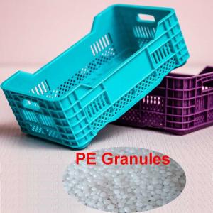 Buy cheap Plastic Crates HDPE Granules Raw Material HDPE Polymer Granules SGS product