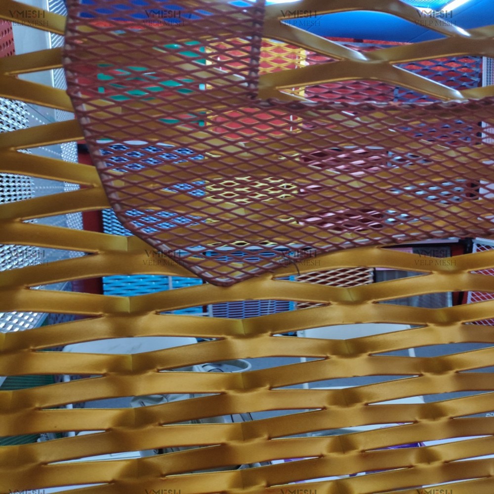 Architectural standard Diamond Expanded Metal Mesh Sheet 0.2mm-4mm