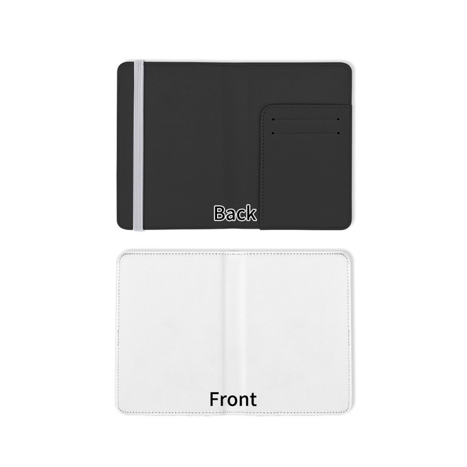 Custom Full Image Printing Colorful Sublimation Blank Leather Passport And ID Card Holder For Sublimation Photos Printing