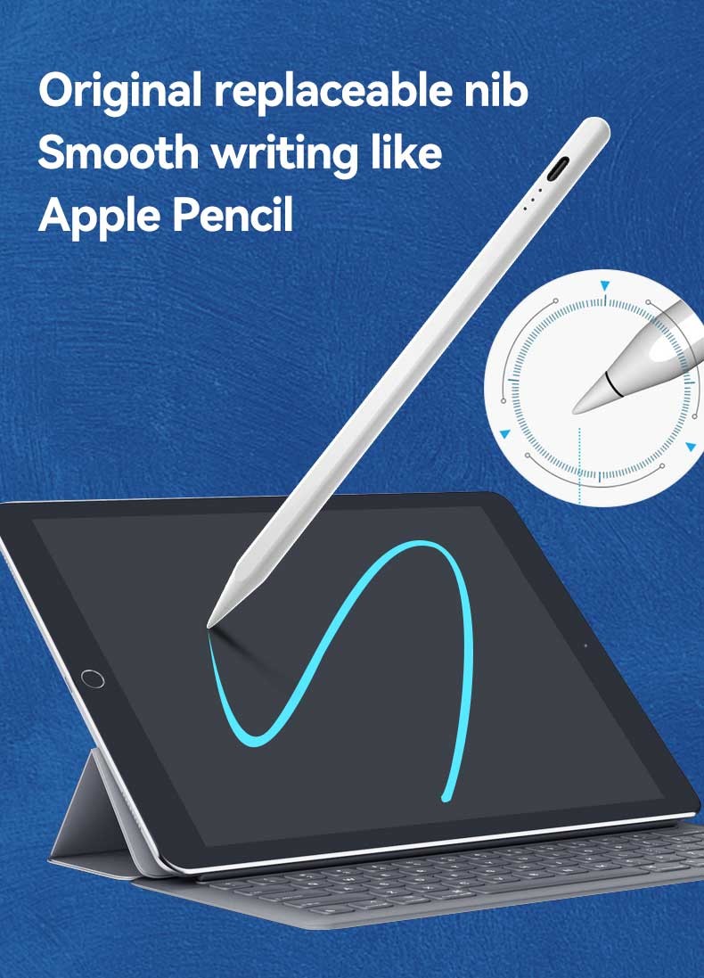 Magnetic Wireless Charging Stylus Pen For IPad Supporting IPad Pro And Mini