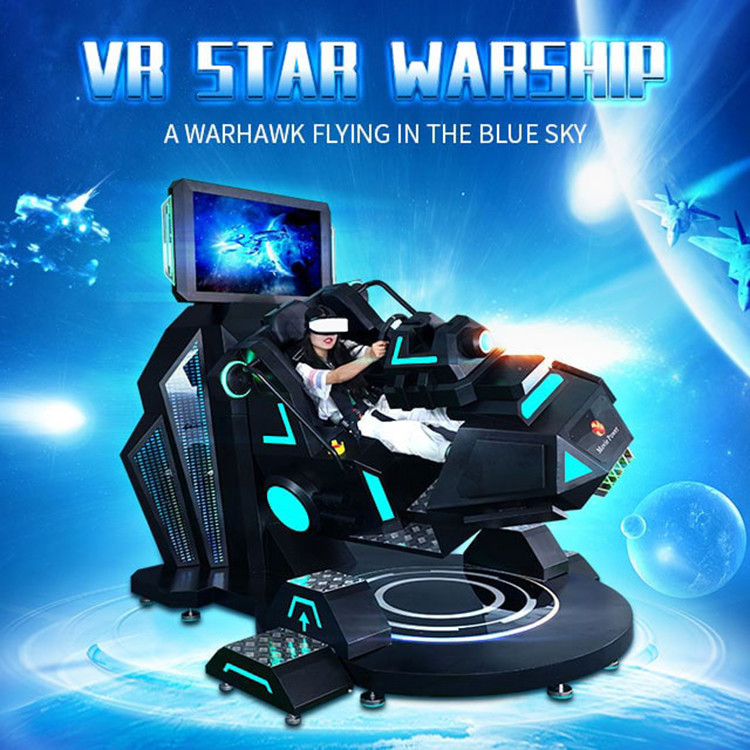 Vr Warship 720 Rotation Flight Simulator 4d 9d Virtual Reality 360 Degree Flight Simulator