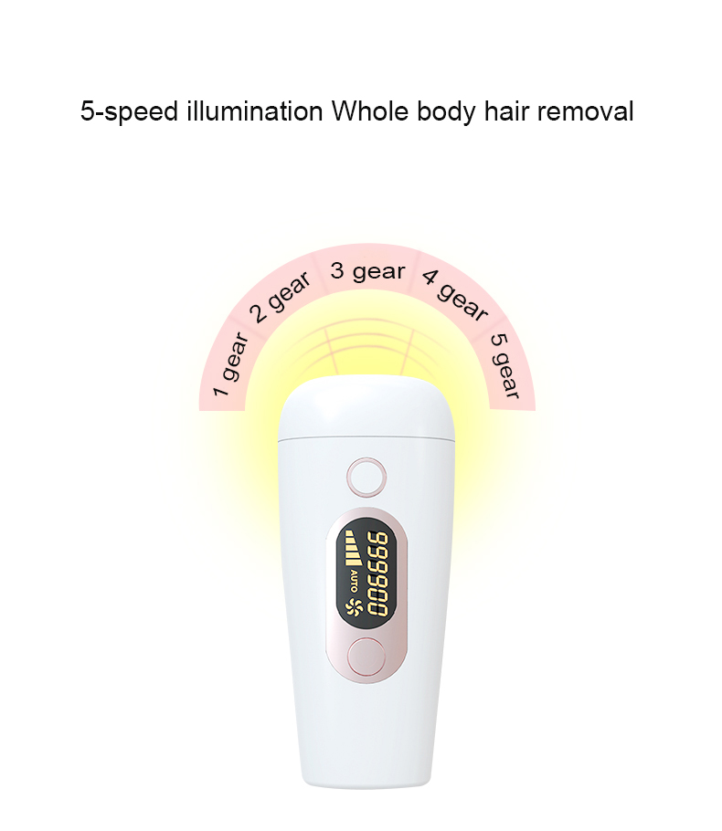 Painless Electric Hair Removal Machine Woman Face Skin Laser Hair Removal Device