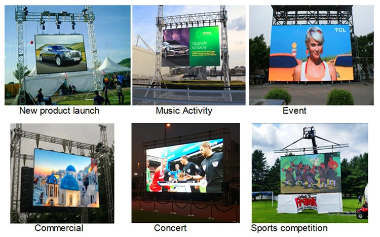Super Light P2.9 Outdoor Rental LED Panel 5500nits Outdoor Led Display Signs
