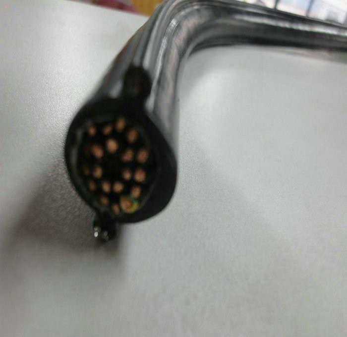 Round Pendant Cable For Crane and Lifter RVV2G 12*1.0mm2