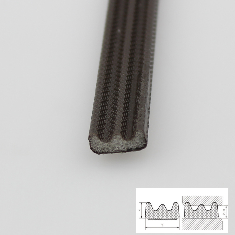 Perfectly Sealed Kerf Insert Sealing Strip for Wooden Door Threshold Weatherstripping