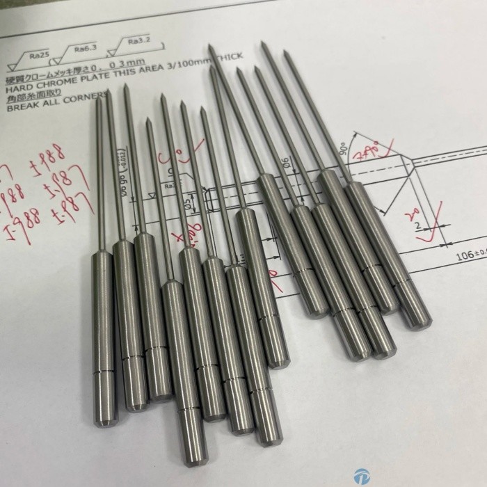 CNC Turned Component SUS304 18-8 T-shaped Socket Wrench With Anti Detachment Marble