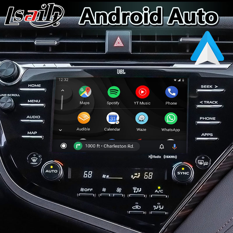 Lsailt Android Interface Car Navigation Box Auto Wireless Carplay For Toyota Camry