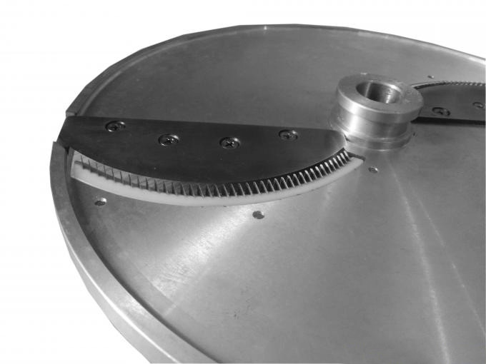 200-1000kg/H Capacity 1.5kw Vegetable Slicer Machine