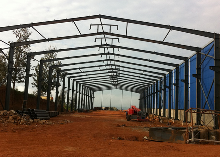 Pre Engineered Steel Structure Workshop Light Steel With Custom Design