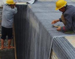 Artificial Lake Landfill Bentonite GCL Clay Liner with 4000-8000G/M2 Tensile Strength