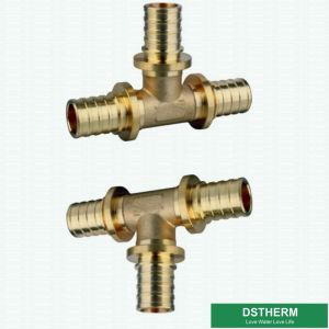 Buy cheap Chrome Plated PEX Brass Fittings For Equal Threaded Tee product