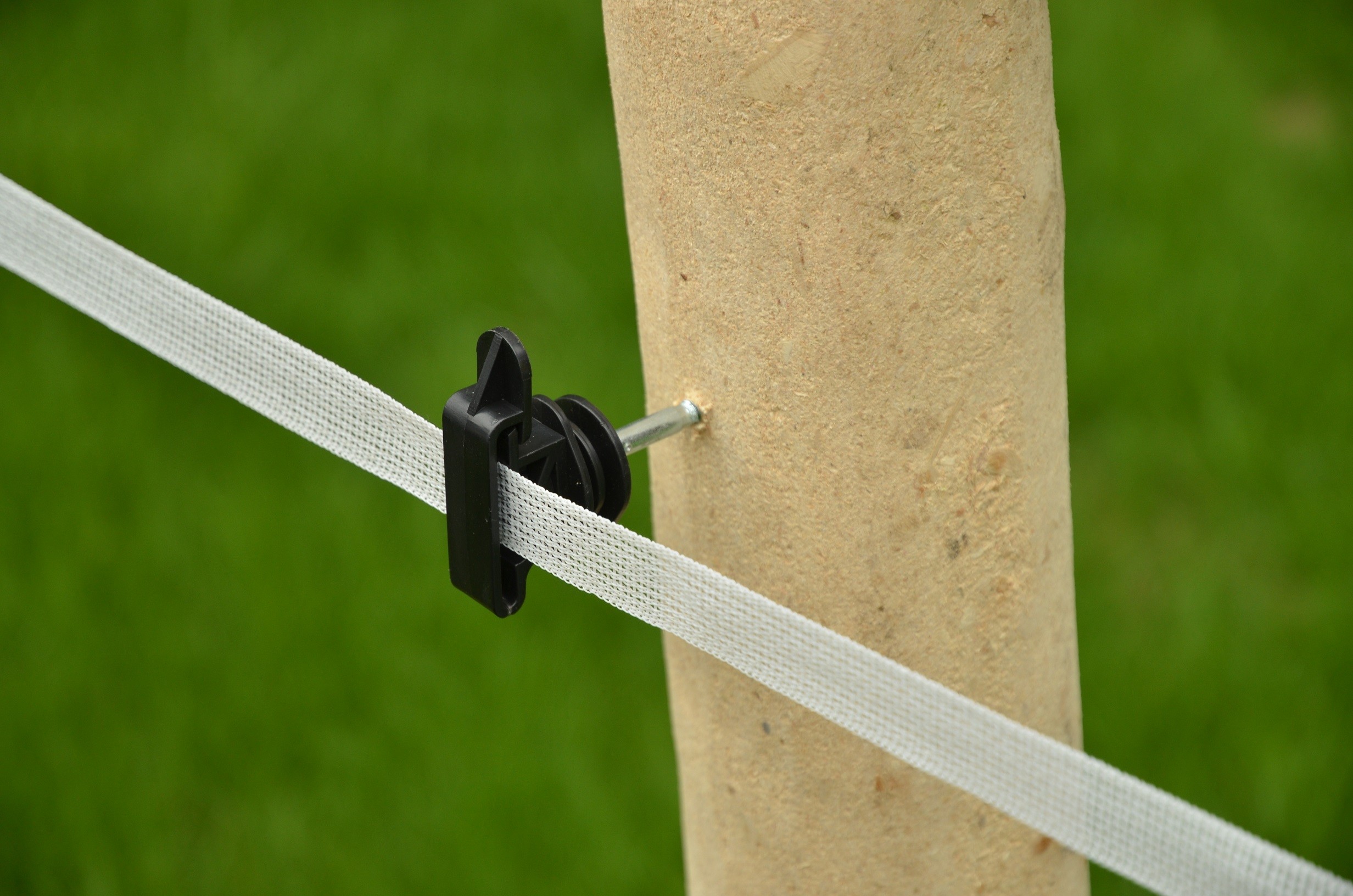 Electric cattle farm fence poly tape QL702G made of stainless steel and PE