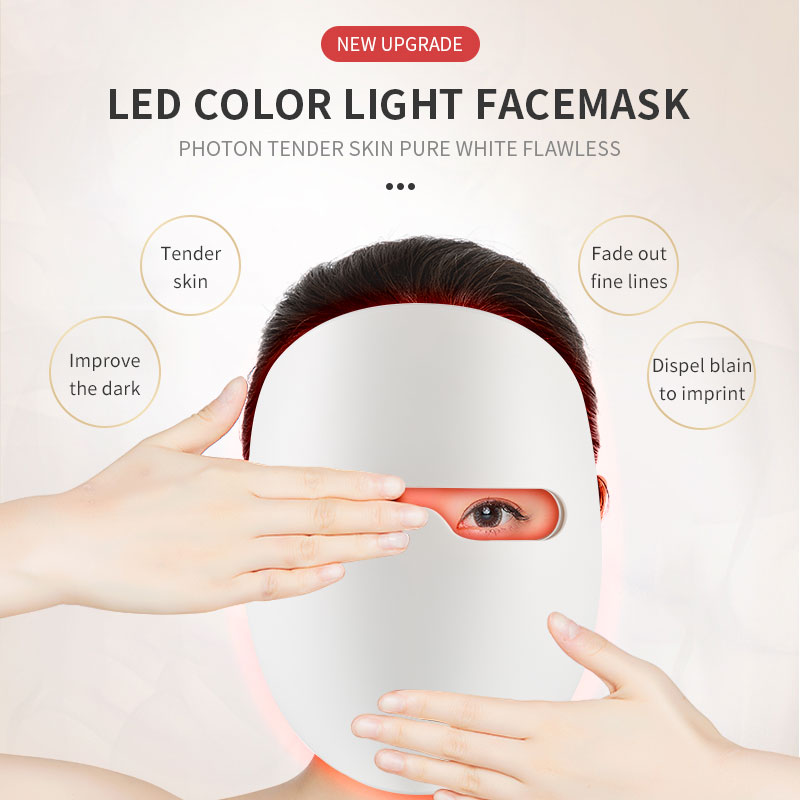 510nm 590nm LED Light Therapy Mask Photon Skin Rejuvenation Wrinkle Reducer