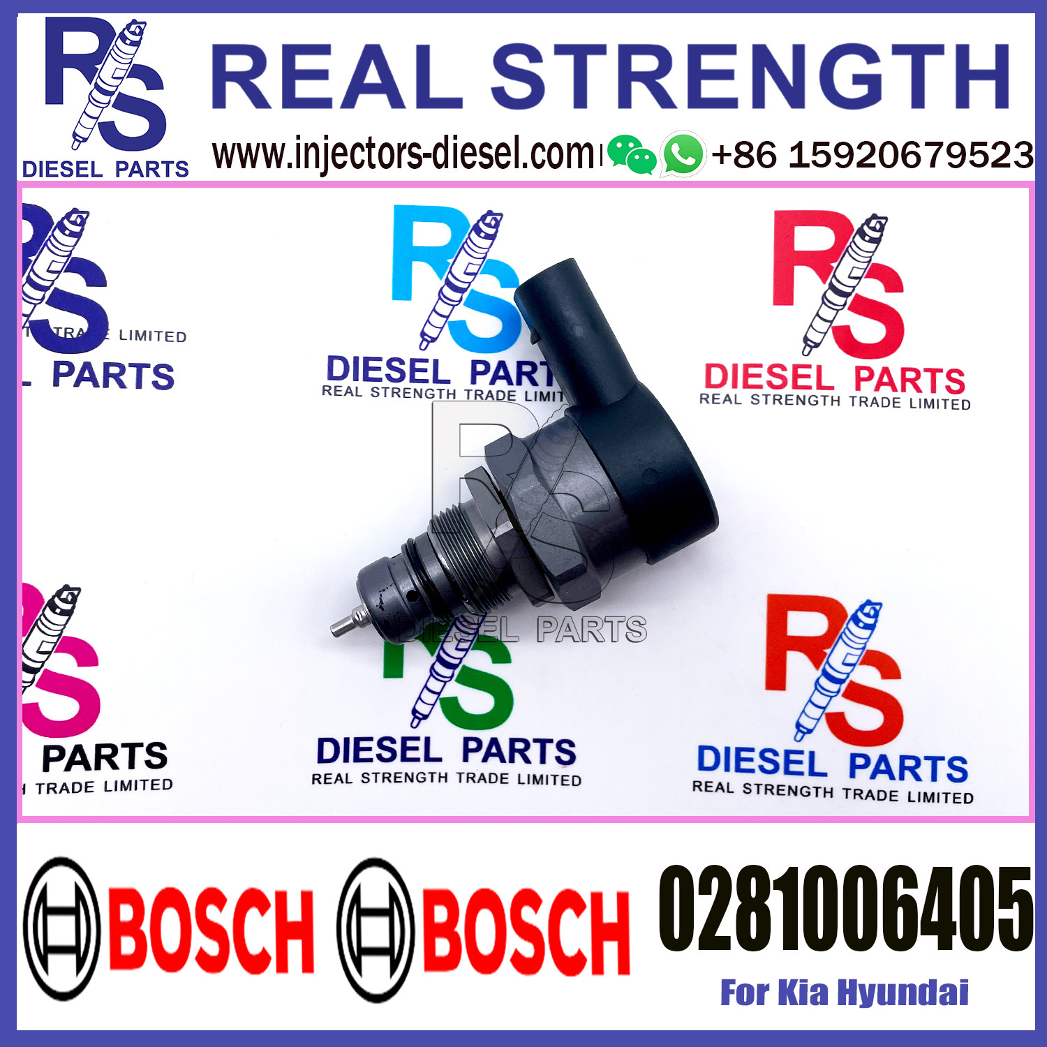 BOSCH Control Valve 0281006405 DRV Regulator Solenoid 0281006405 Applicable to Kia Hyundai