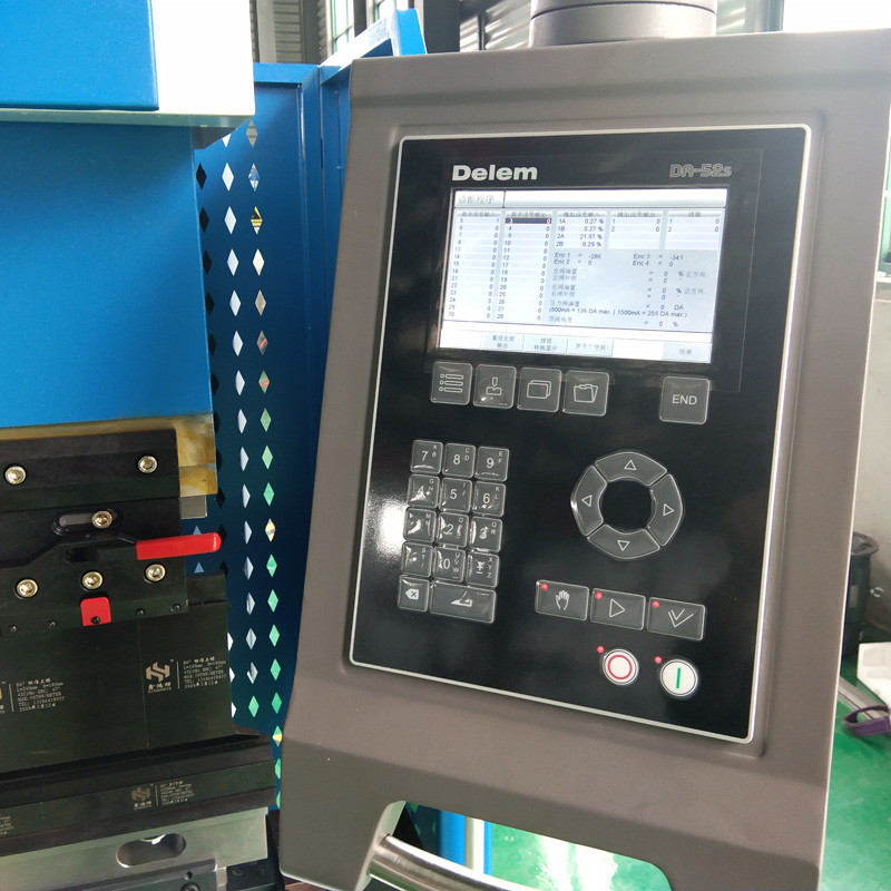 Hydraulic Tube Aluminium Sheet Bending Machine 100T 4000MM With Schneider Components