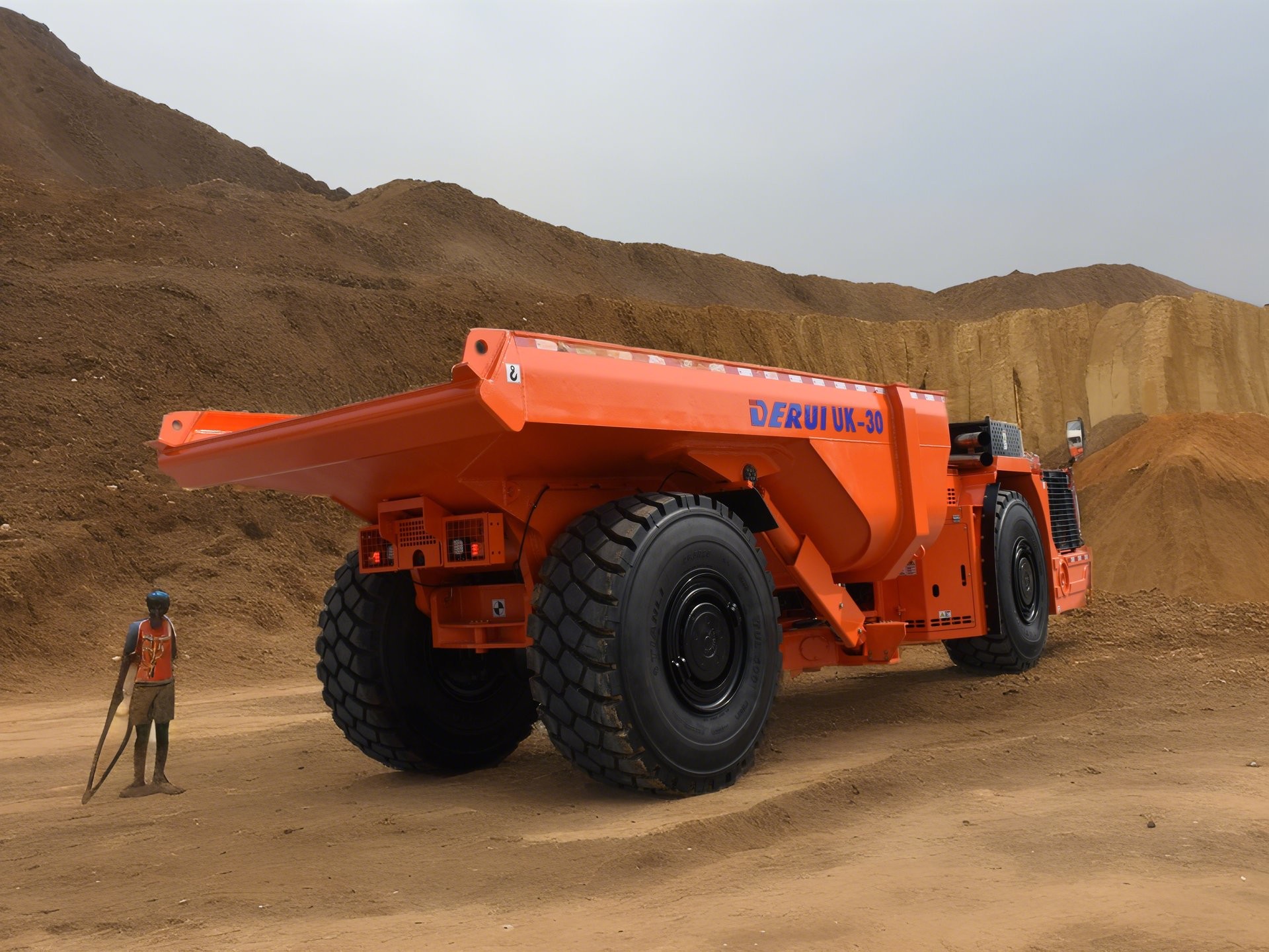 Underground BIG Cube 30 Tons 40 Tons Coal Mine Copper Mine Iron Mine Dump Truck