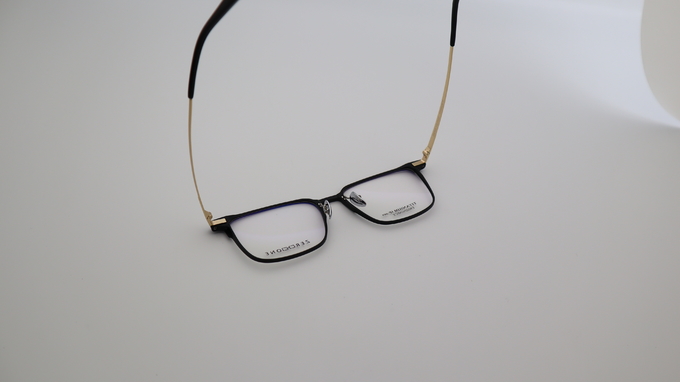 Business 3 In 1 Unisex Pure Titanium Aluminum Optical Glasses