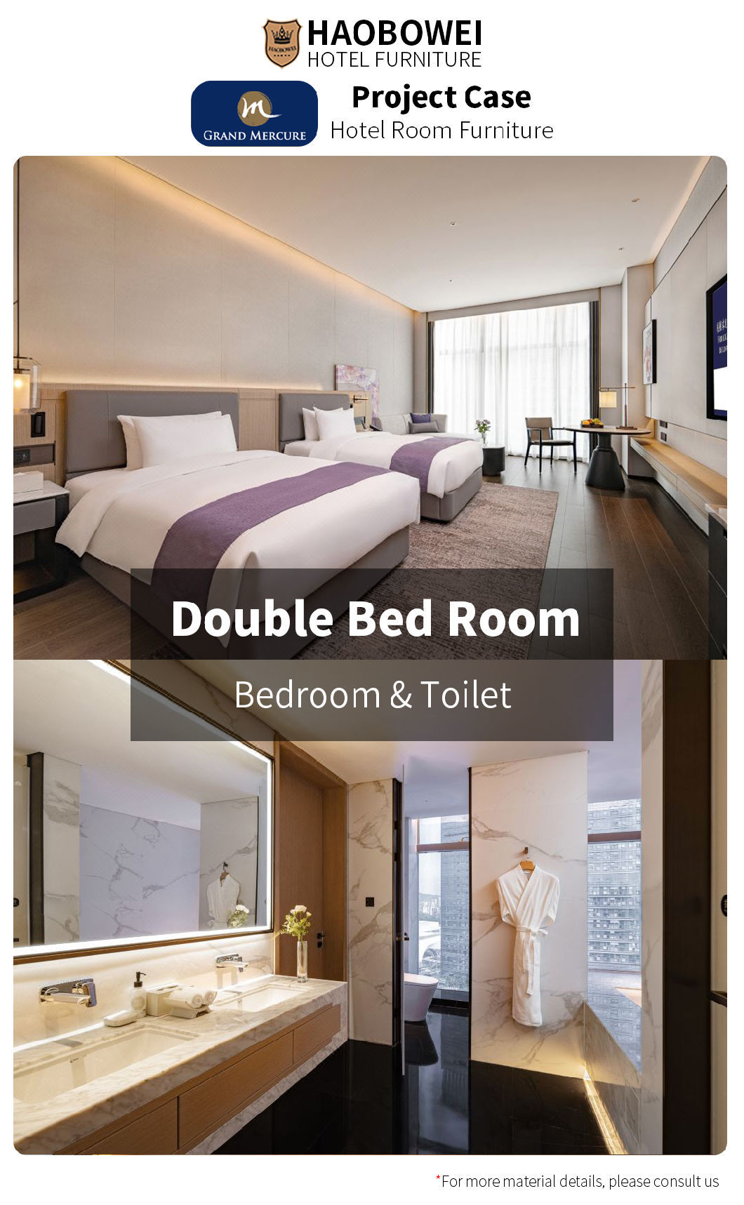 Wholesale Business Hotel Furniture China Luxury King Size Bedroom Set Five Star