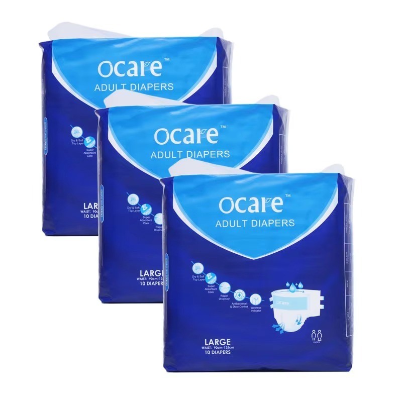 Leak Guard Disposable Unisex Adult Incontinence Nappies For The Elderly
