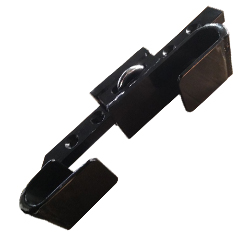 Cargo Shipping Container Security Door Lock Barrier Seal Black 250mm to 445mm and Low Maintenance Requirement