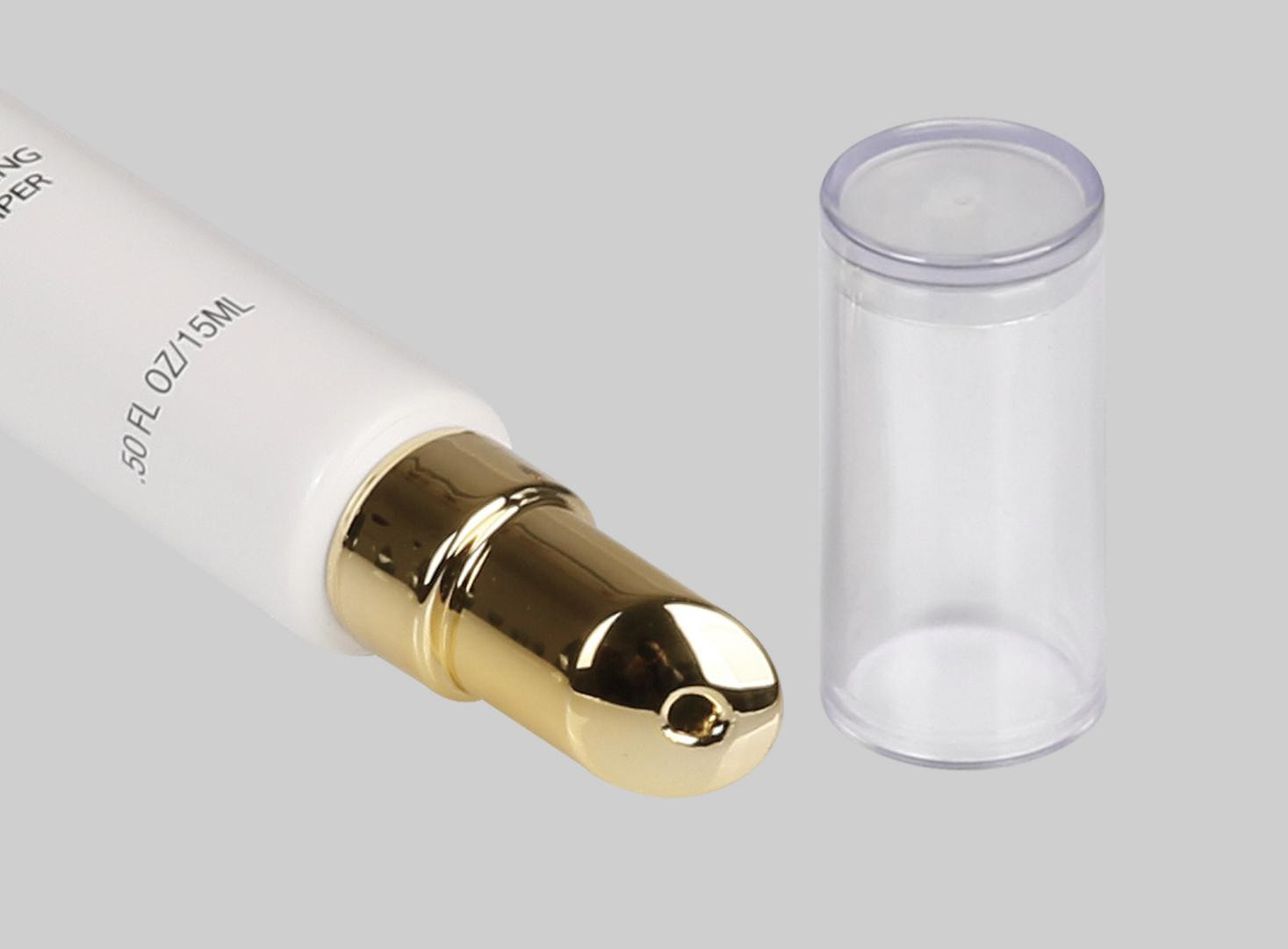 D19mm 10-25ml Custom Cosmetic Tubes Empty Eye Cream Plastic Squeeze Tubes Liquid Foundation With Nozzle