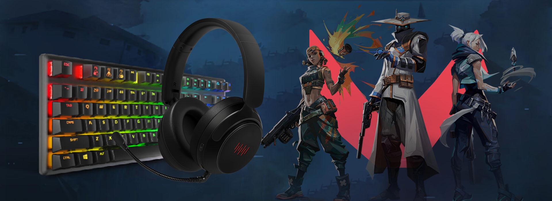 JL Chipset 2.4ghz Wireless Gaming Headset Laptop RGB Audifonos Headphone For PS4 PS5 PC