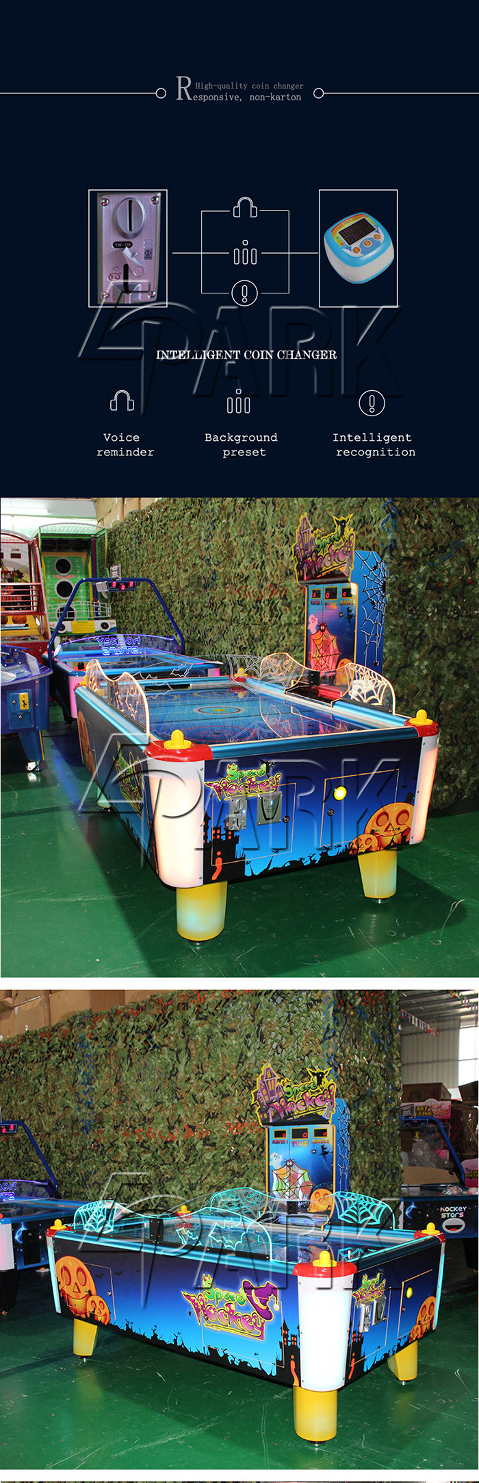 Speed Hockey Coin Operated Arcade Machines Amusement Arcade Machines