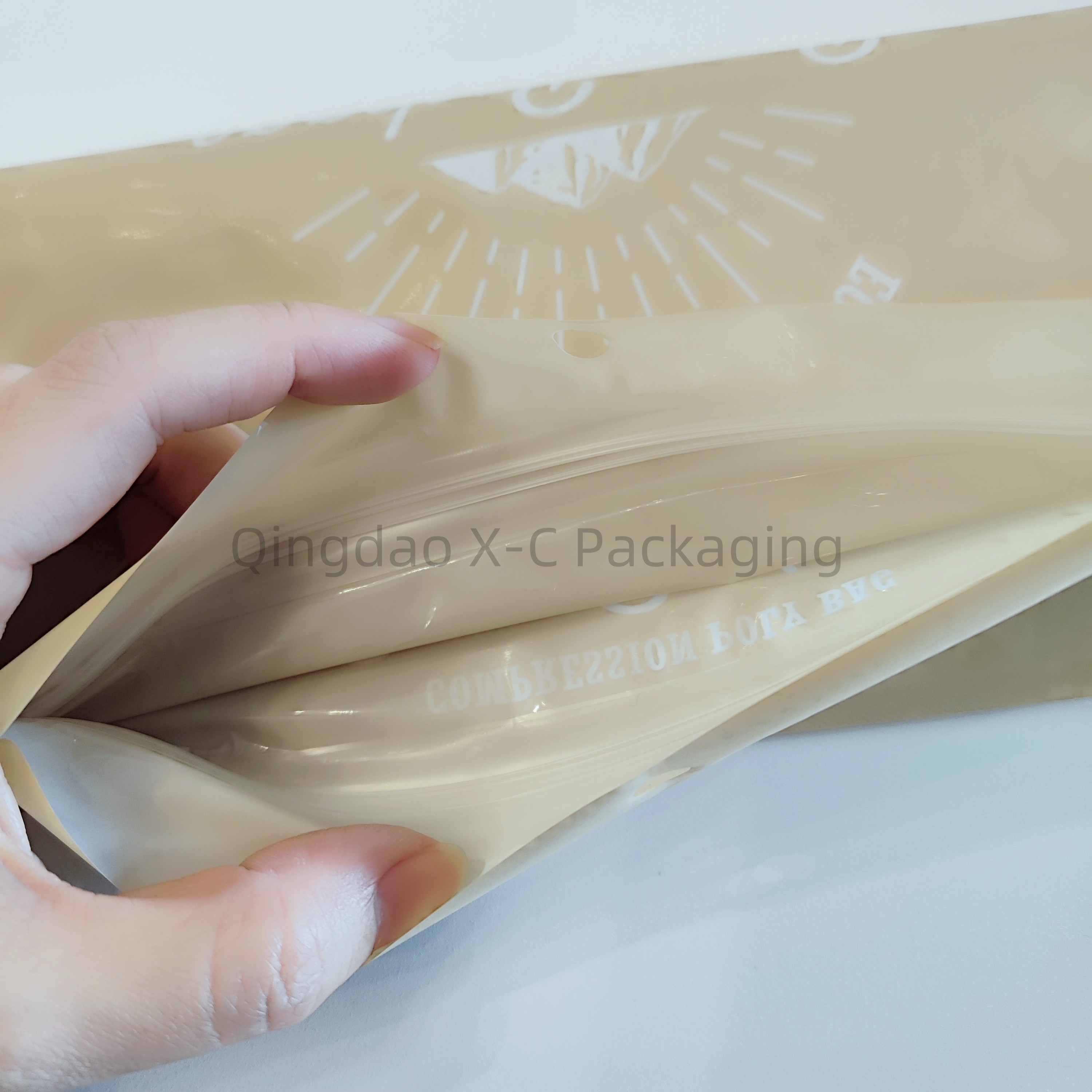 Waterproof 3 Side Seal Bags Custom Printed Laminated For Cloth Underwear