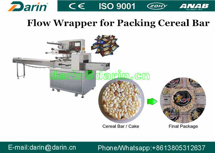 Crispy Puffed Snack Roasted Barley Cereal Bar Forming Machine SUS304 Material