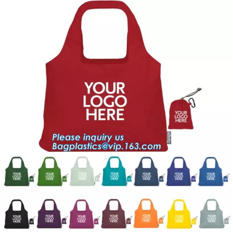 Promotion Custom Eco Friendly Sublimation Polyester Folding Shopping Bag,Promotional Sports Gym Sack Polyester Drawstrin