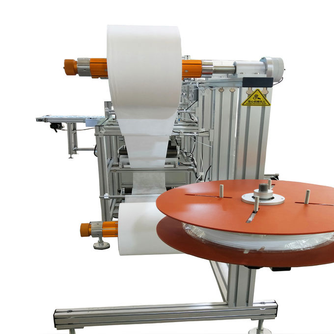300 Tablets Elastic Earloop Three Ply Mask Machine 9000W Fully Automation