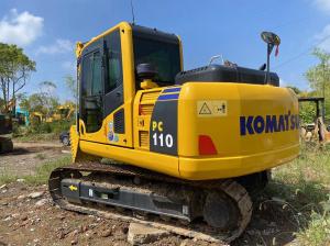 China Komatsu PC110 Used Excavator Equipment Used Hydraulic Excavators With 0.48m3 Bucket on sale
