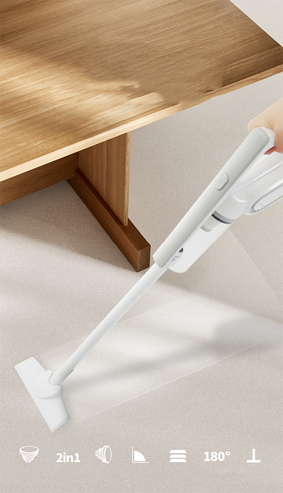 Customized Color Wireless Stick Handheld Vacuum Cleaner for Carpet and Floor Cleaning